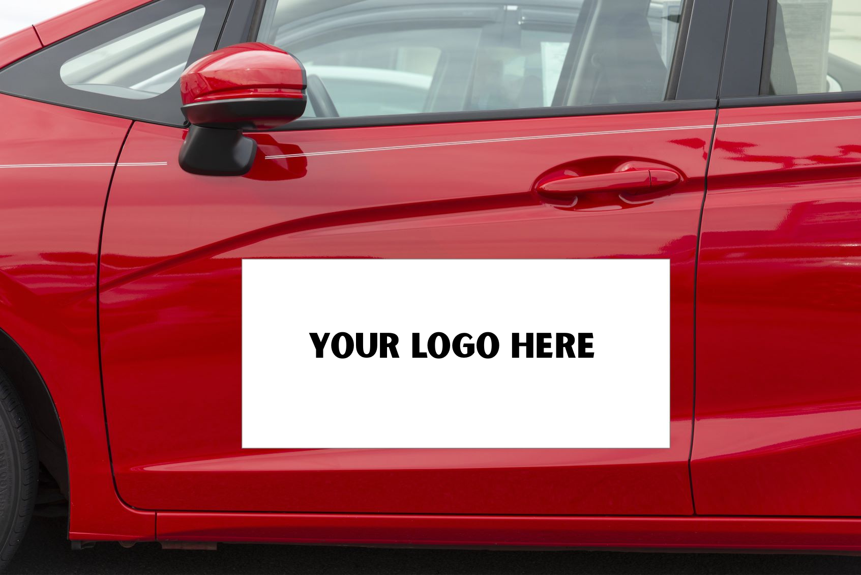 Company Vehicle Magnet